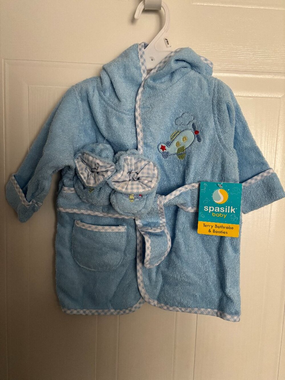 Spasilk Baby Terry Bathrobe & Booties